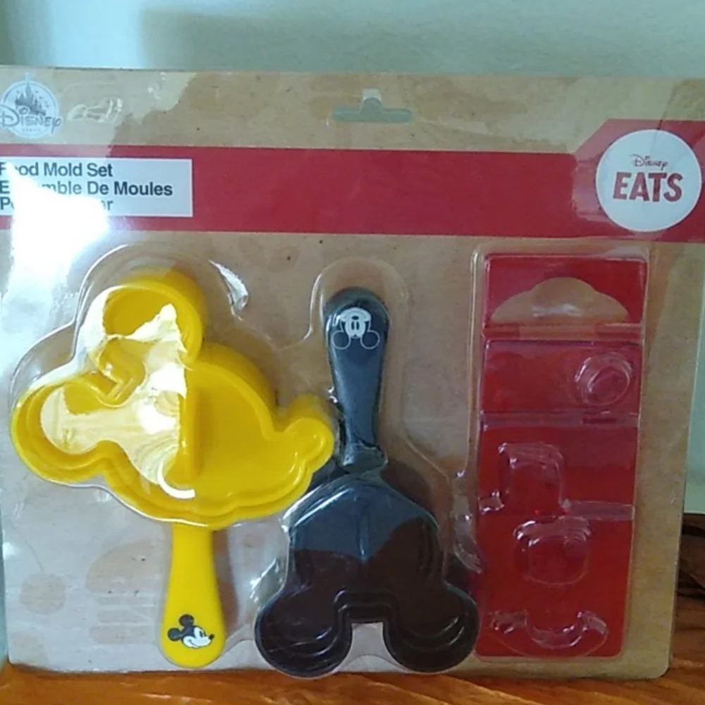 Disney EATS Food Mold & Cookie Cutter Stamp Sets